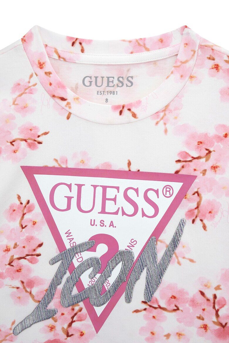 GUESS JEANS Tricou cu imprimeu floral - Pled.ro