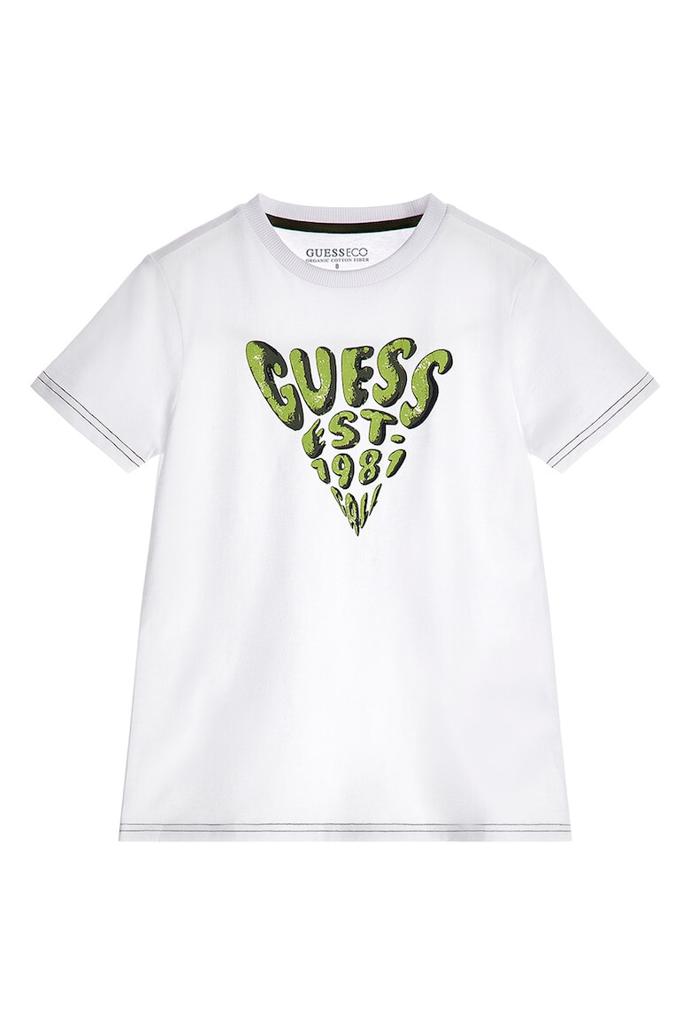 GUESS JEANS Tricou cu imprimeu logo - Pled.ro