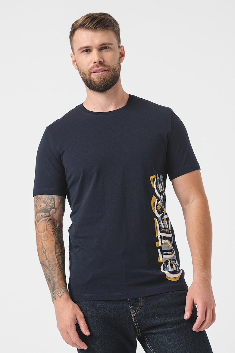 GUESS JEANS Tricou cu imprimeu logo - Pled.ro