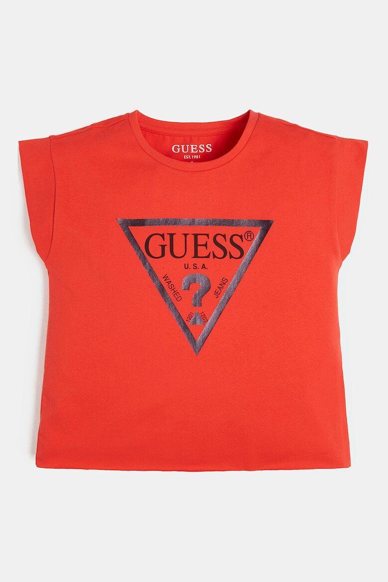 GUESS KIDS Tricou cu imprimeu logo - Pled.ro