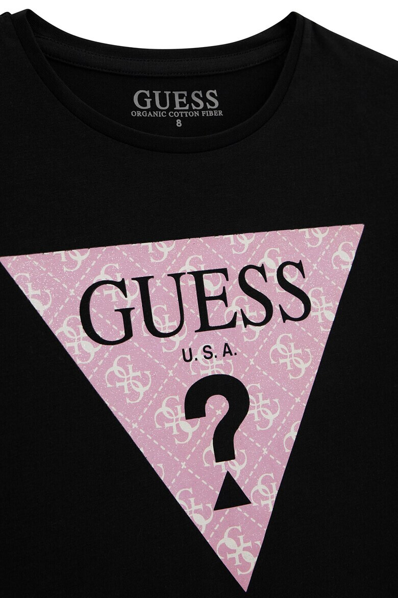 GUESS JEANS Tricou cu imprimeu logo - Pled.ro