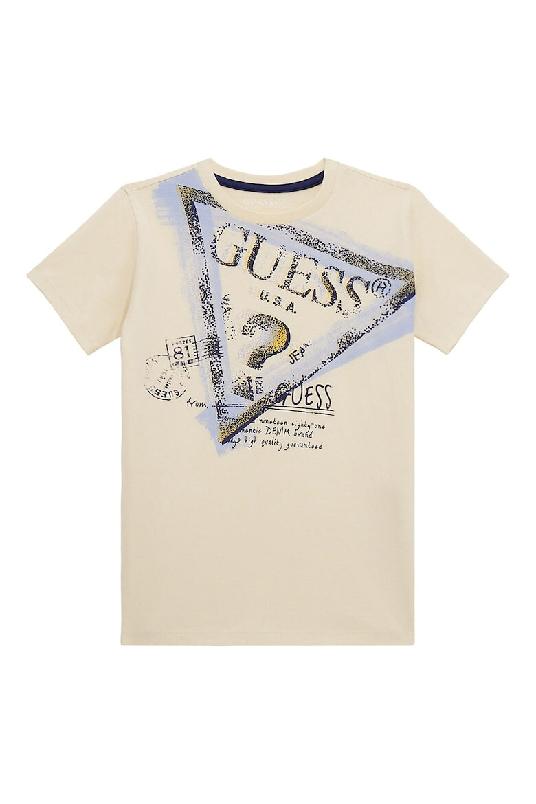 GUESS JEANS JEANS Tricou cu imprimeu logo - Pled.ro