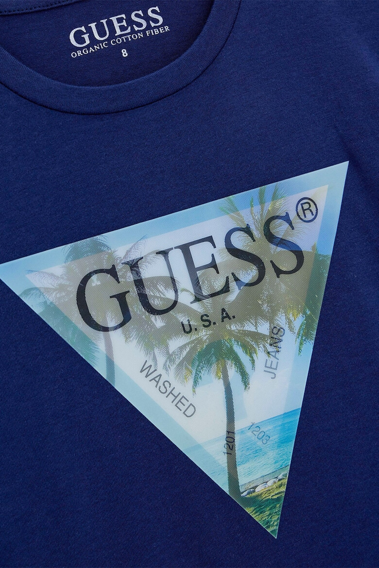 GUESS JEANS Tricou cu imprimeu logo - Pled.ro