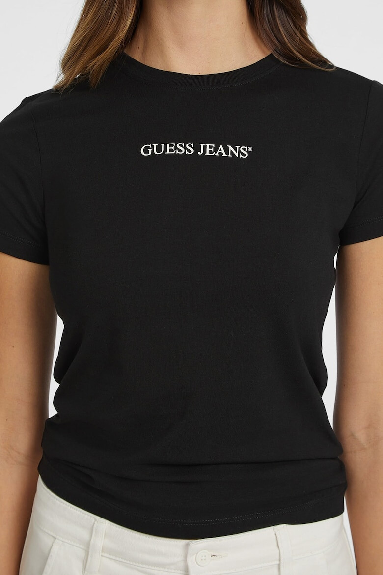 GUESS JEANS Tricou cu imprimeu logo - Pled.ro