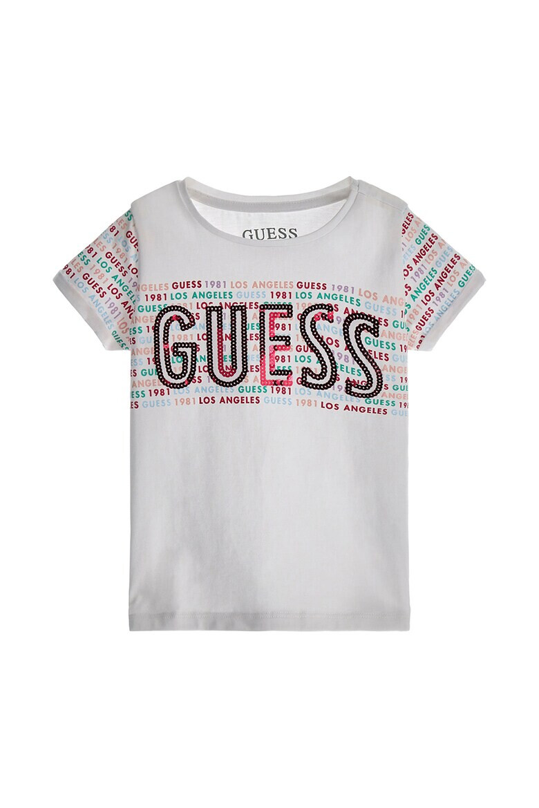 GUESS JEANS Tricou cu logo - Pled.ro