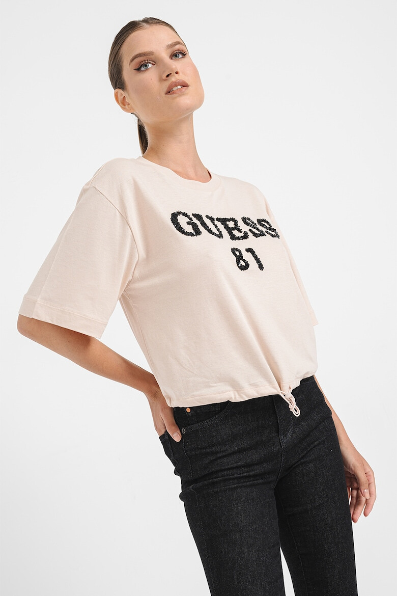 GUESS Tricou cu maneci cazute pentru fitness - Pled.ro