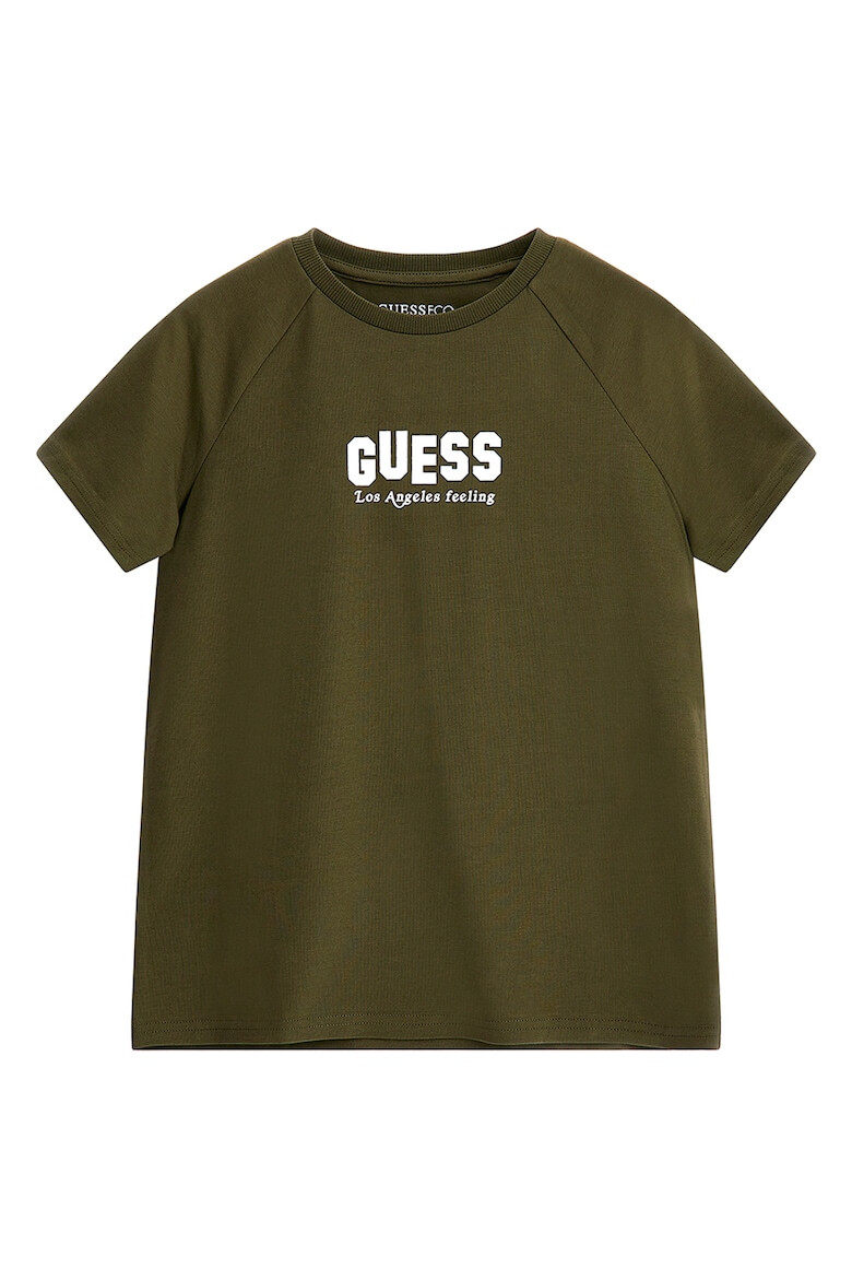 GUESS JEANS Tricou cu maneci raglan - Pled.ro