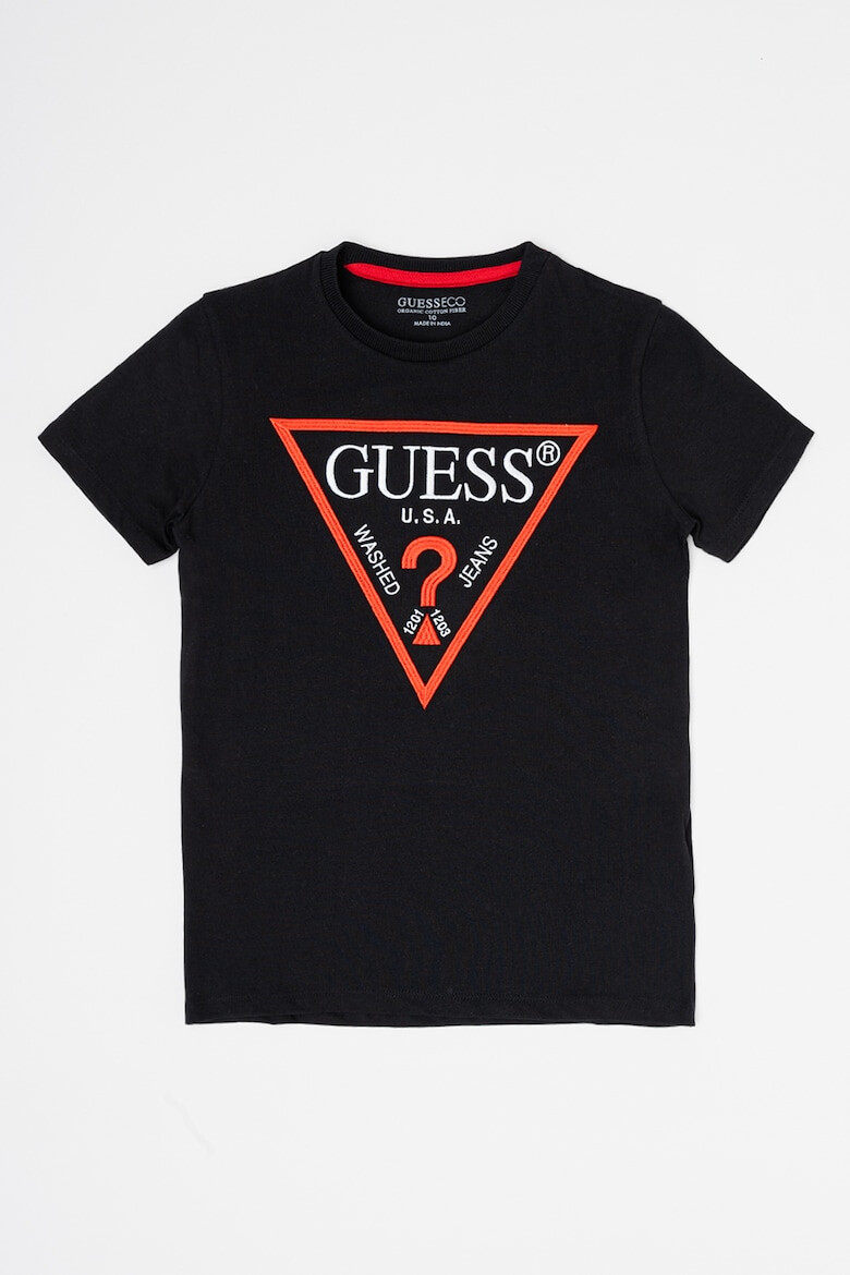 GUESS JEANS Tricou de bumbac cu logo - Pled.ro