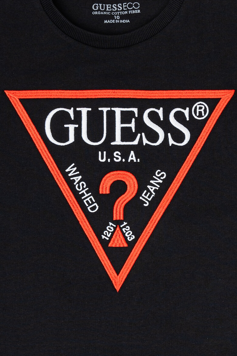 GUESS JEANS Tricou de bumbac cu logo - Pled.ro