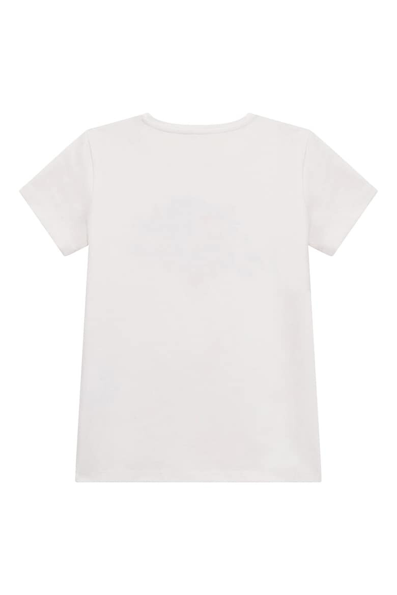 GUESS Tricou din amestec de bumbac cu imprimeu logo - Pled.ro