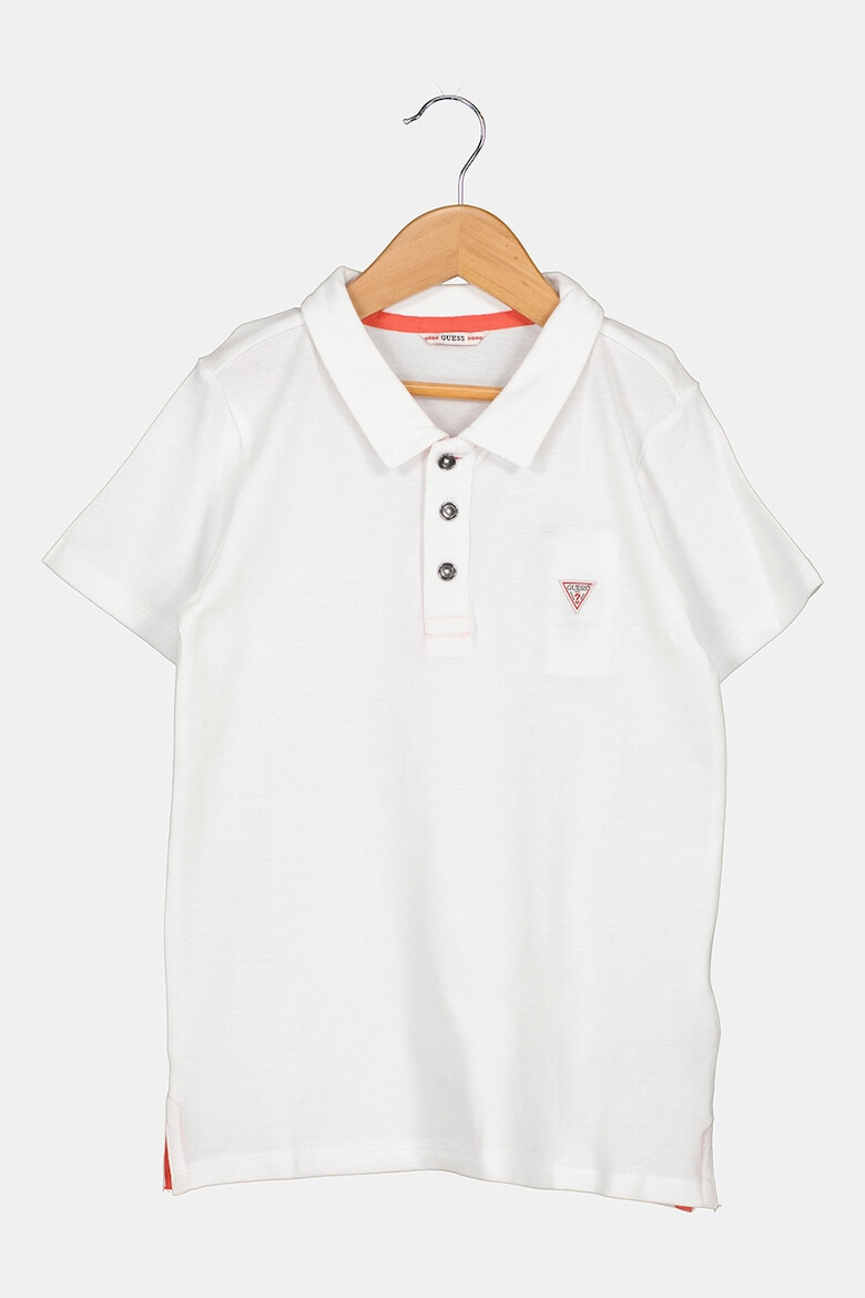 GUESS KIDS GUESS Tricou polo cu logo discret - Pled.ro