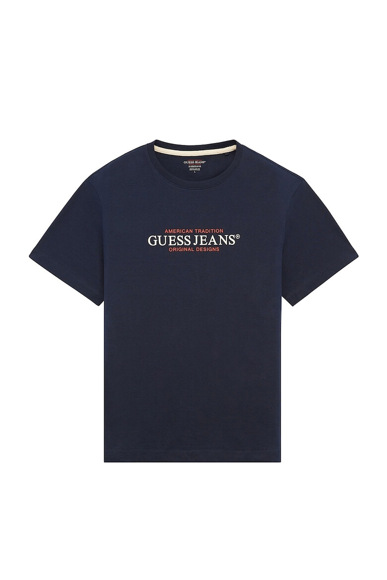 GUESS JEANS Tricou de bumbac cu imprimeu logo - Pled.ro