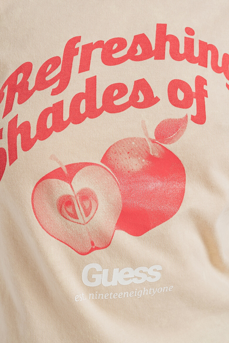 GUESS Tricou regular fit de bumbac - Pled.ro