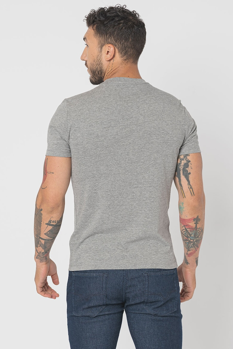 GUESS JEANS Tricou slim fit cu logo - Pled.ro