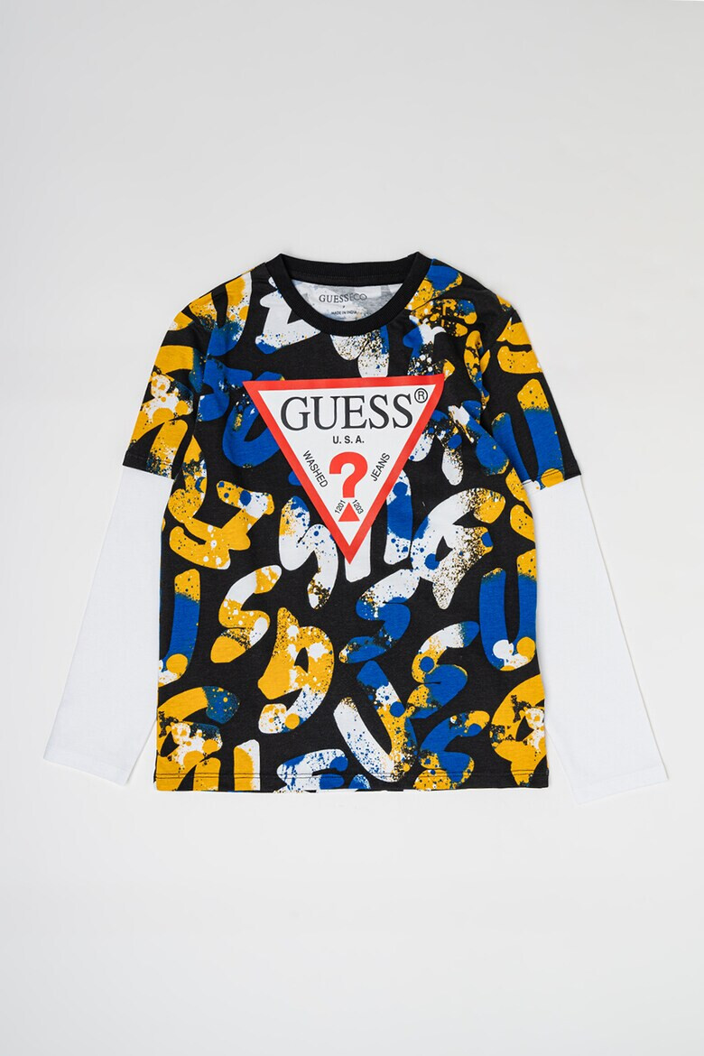 GUESS KIDS Bluza cu model 2in1 - Pled.ro