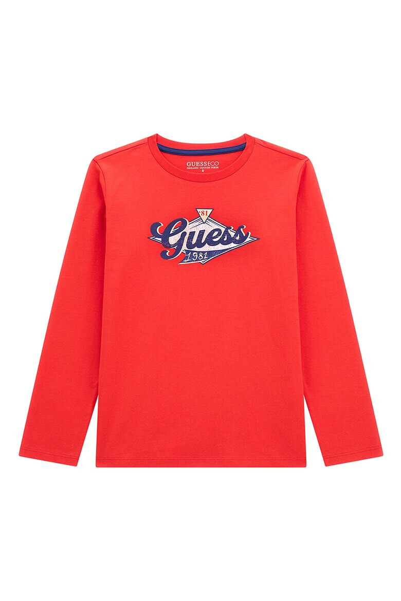 GUESS KIDS Bluza de bumbac cu logo - Pled.ro