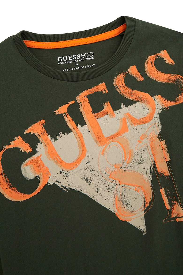 GUESS KIDS Bluza de bumbac cu logo - Pled.ro