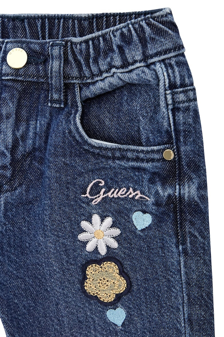 GUESS KIDS Blugi cu detalii florale - Pled.ro