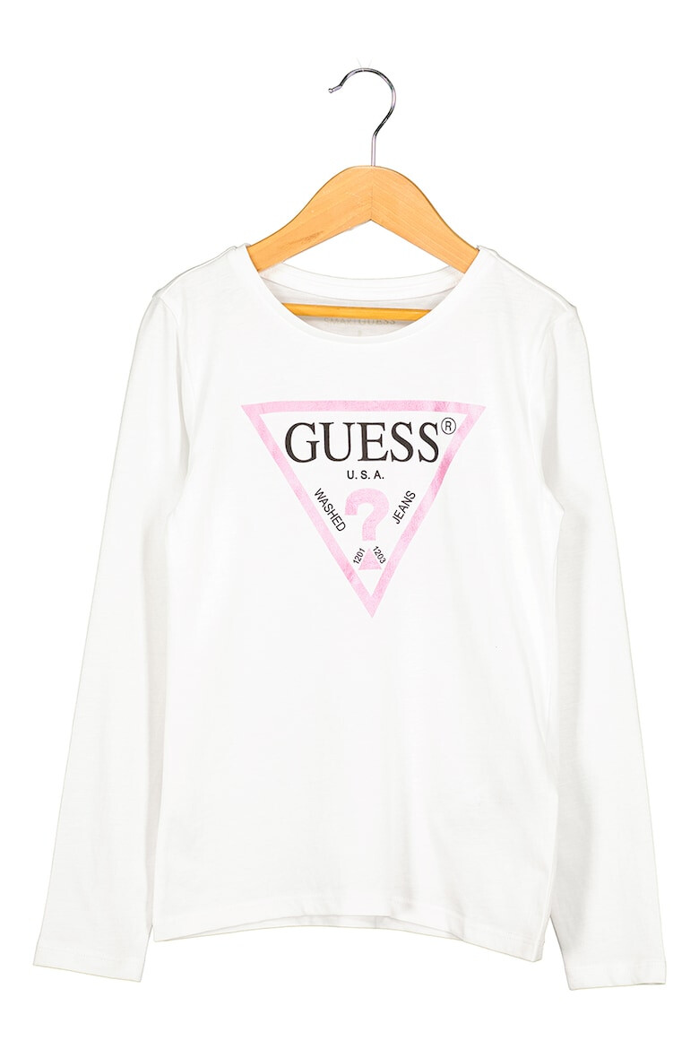 GUESS KIDS GUESS Bluza de bumbac cu imprimeu logo - Pled.ro