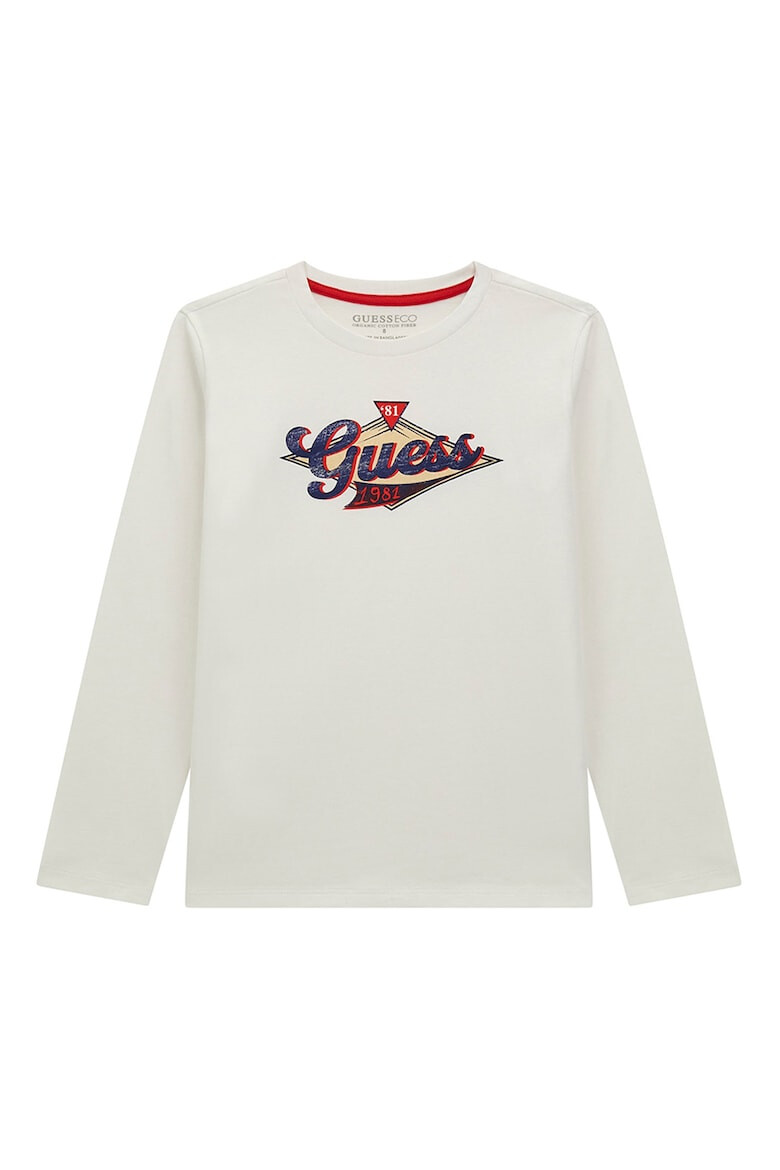 GUESS KIDS Bluza de bumbac cu logo - Pled.ro