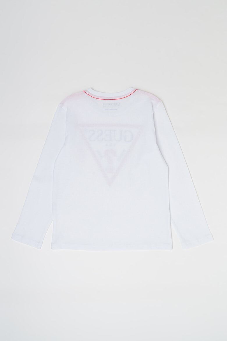 GUESS KIDS Bluza din bumbac organic cu imprimeu logo - Pled.ro