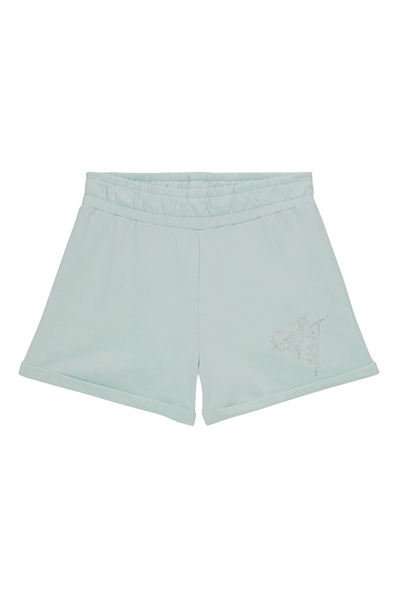 GUESS KIDS GUESS Pantaloni scurti de bumbac su strasuri - Pled.ro