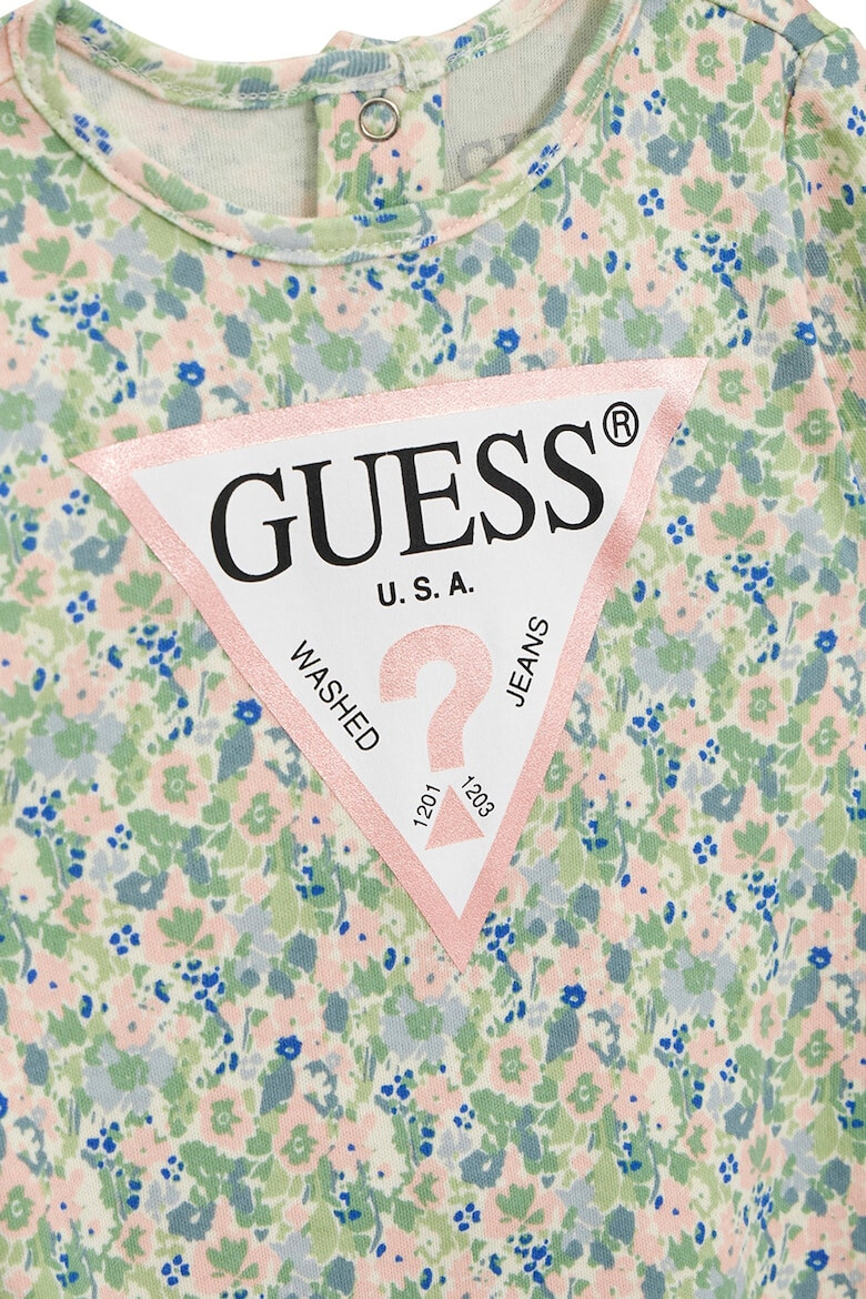 GUESS KIDS Salopeta cu model floral si botosei - Pled.ro