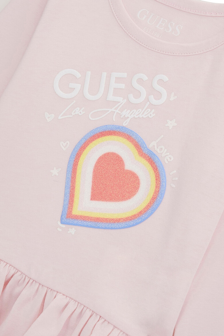 GUESS KIDS GUESS Set de bluza cu imprimeu si colanti - Pled.ro