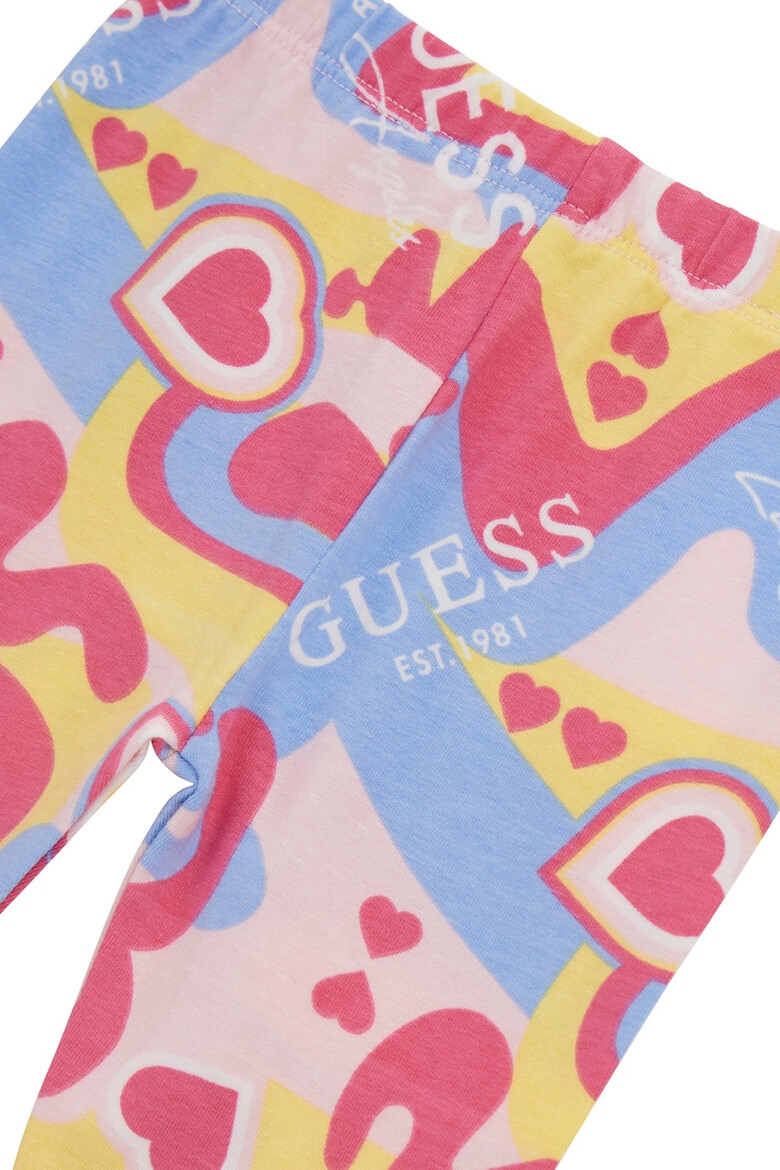 GUESS KIDS GUESS Set de bluza cu imprimeu si colanti - Pled.ro