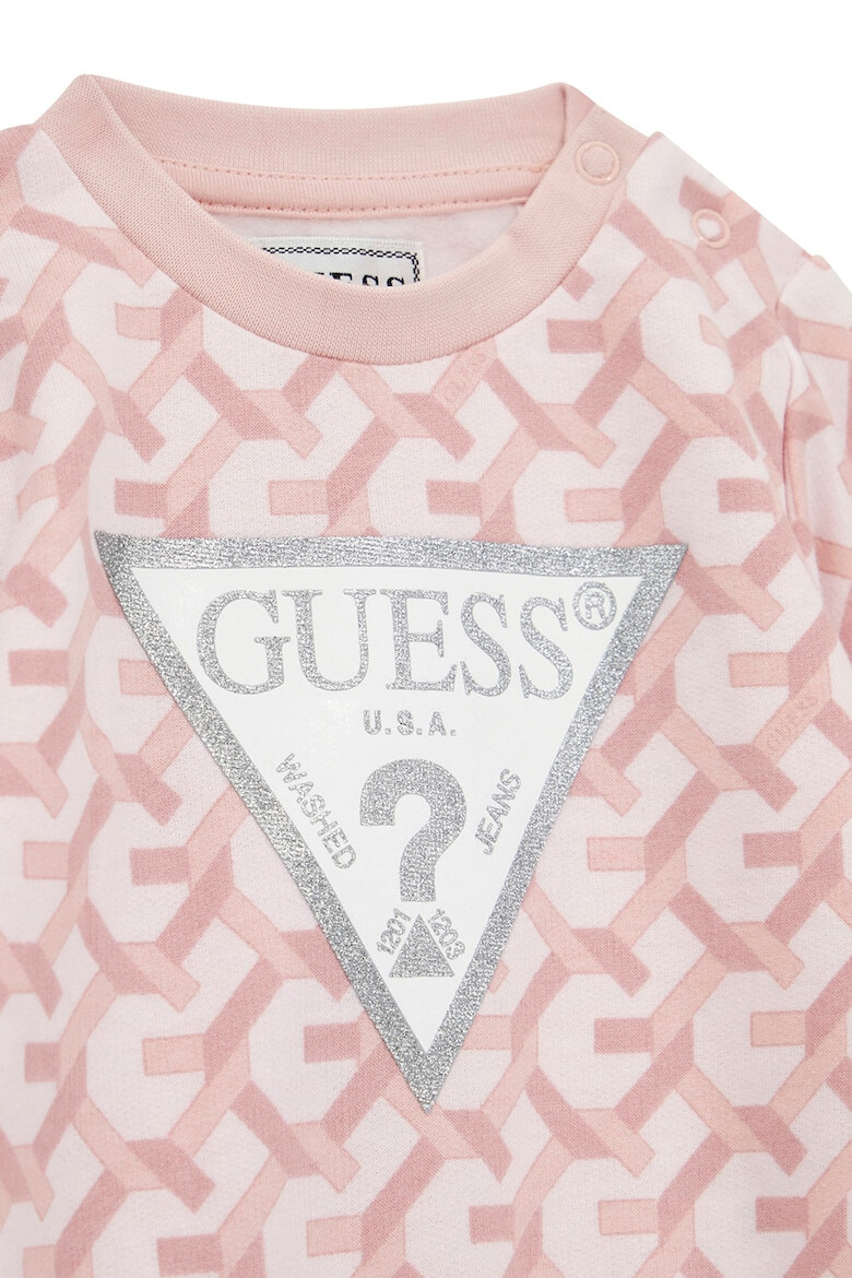 GUESS KIDS Set de bluza de trening cu logo si colanti - Pled.ro