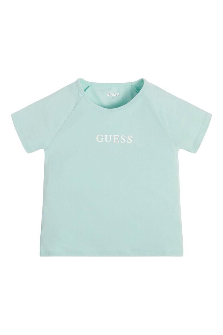 GUESS KIDS Tricou cu decolteu rotund si logo - Pled.ro