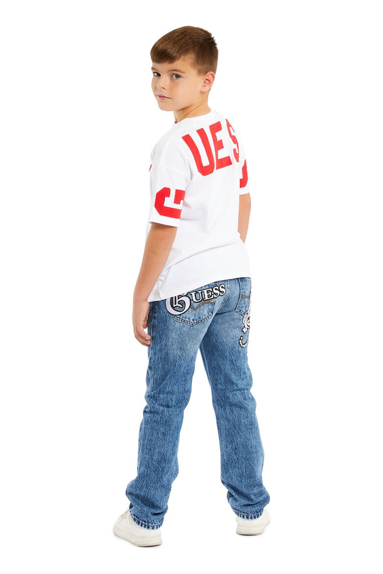 GUESS KIDS GUESS Tricou cu imprimeu logo pe partea din spate - Pled.ro