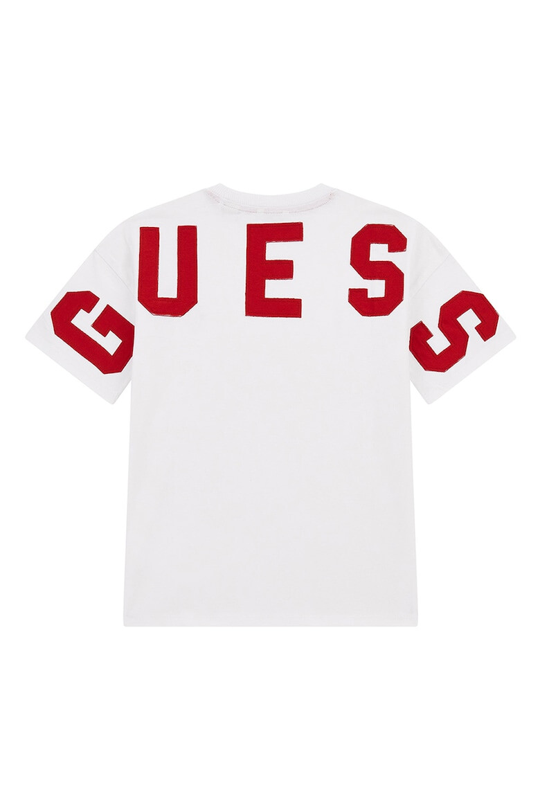 GUESS KIDS GUESS Tricou cu imprimeu logo pe partea din spate - Pled.ro