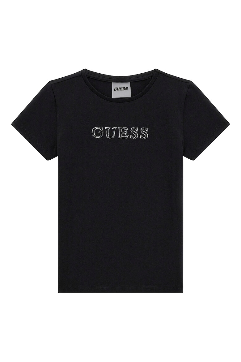 GUESS KIDS Tricou cu strasuri - Pled.ro