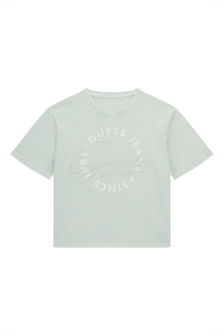 GUESS KIDS Tricou de bumbac cu logo brodat - Pled.ro