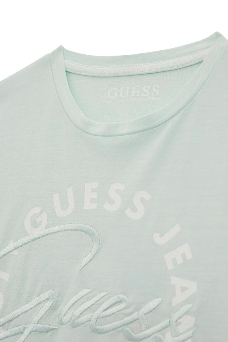 GUESS KIDS Tricou de bumbac cu logo brodat - Pled.ro