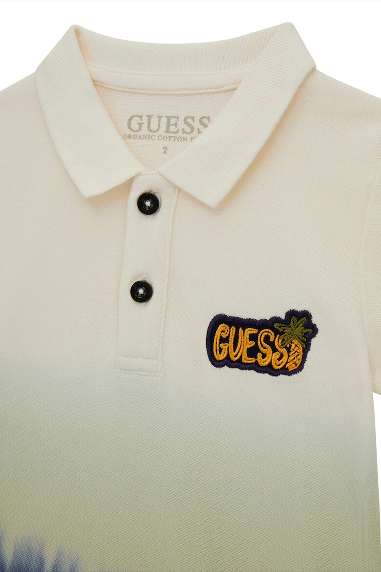 GUESS KIDS GUESS Tricou polo cu model tie-dye - Pled.ro