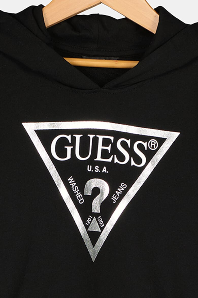 GUESS KIDS Hanorac de bumbac cu imprimeu logo - Pled.ro