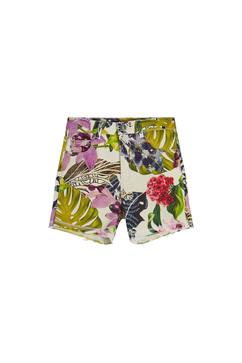 GUESS KIDS Pantaloni scurti cu imprimeu floral - Pled.ro