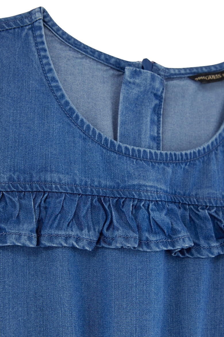 GUESS KIDS Rochie de denim cu garnituri cu volane - Pled.ro