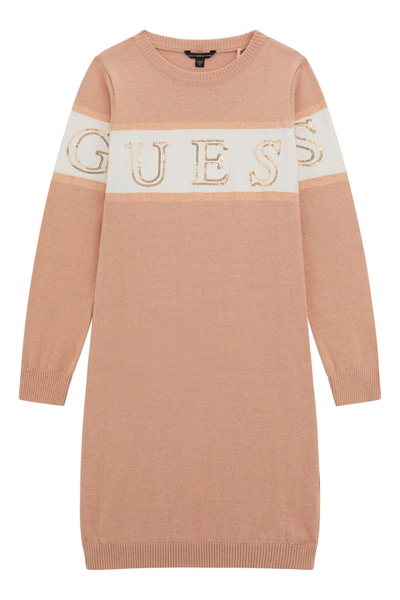 GUESS KIDS Rochie midi tricotata cu logo - Pled.ro