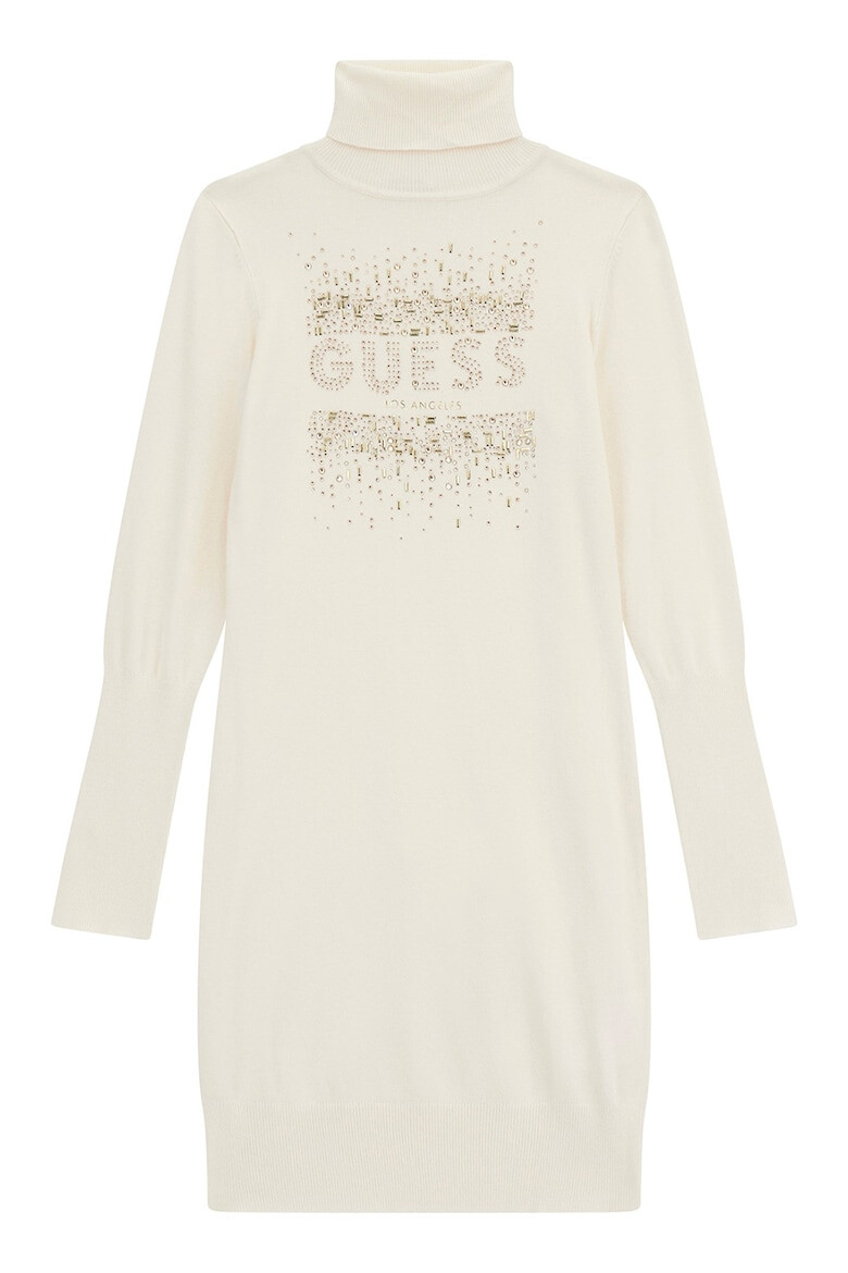 GUESS KIDS Rochie tricotata cu guler inalt - Pled.ro