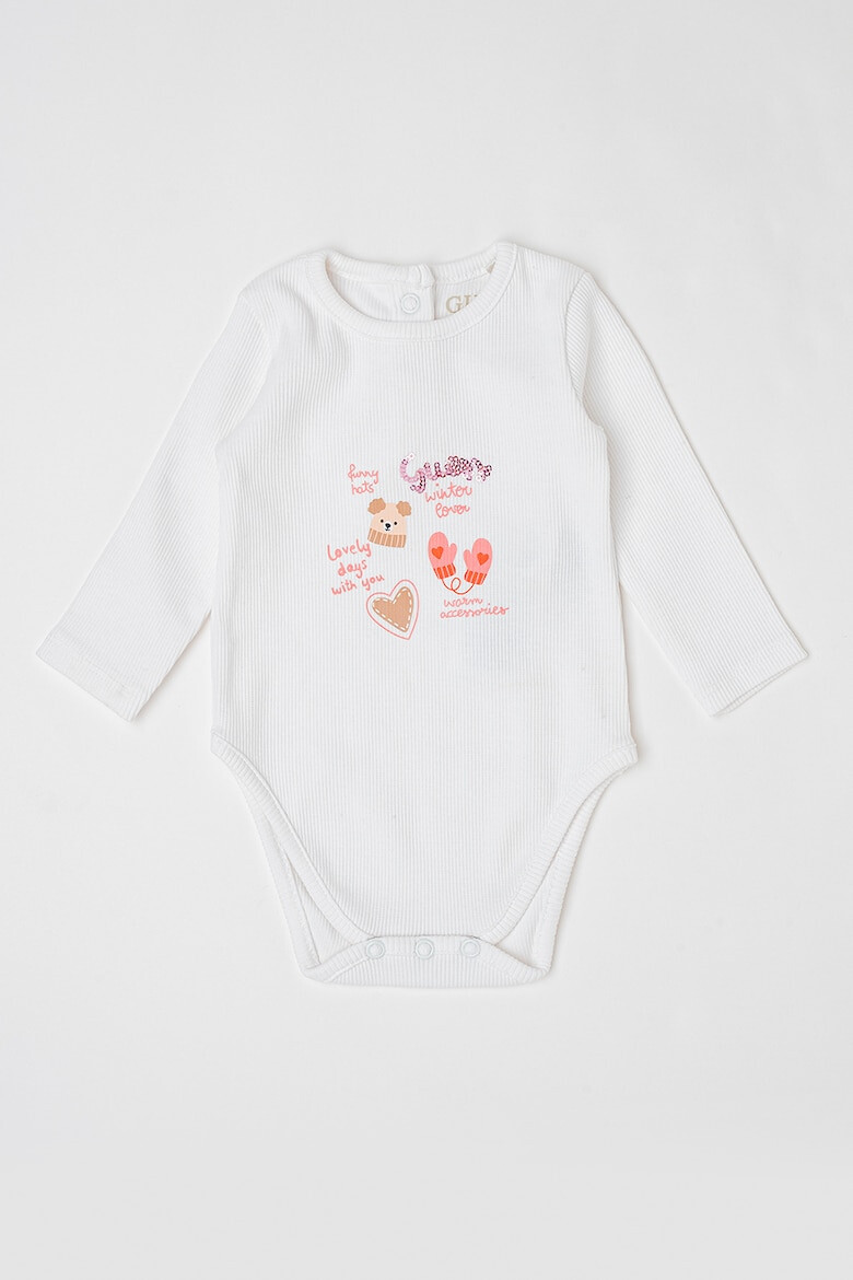 GUESS KIDS Set de body cu imprimeu grafic si sarafan - Pled.ro