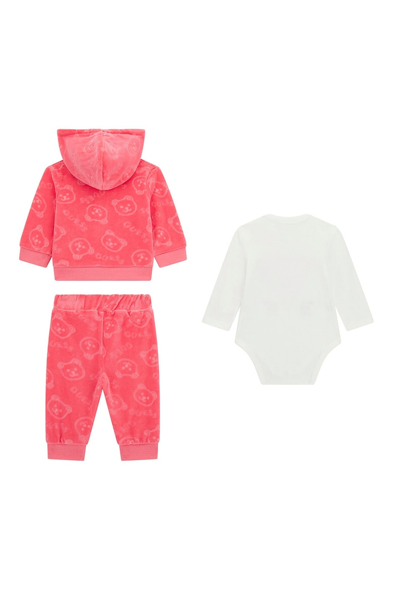 GUESS KIDS Set de body si trening cu gluga - 3 piese - Pled.ro