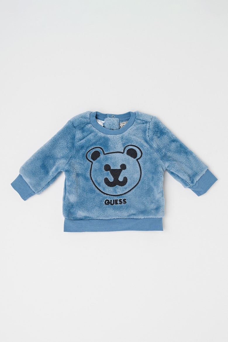 GUESS KIDS Set de pantaloni de trening si bluza de trening cu aspect pufos - Pled.ro