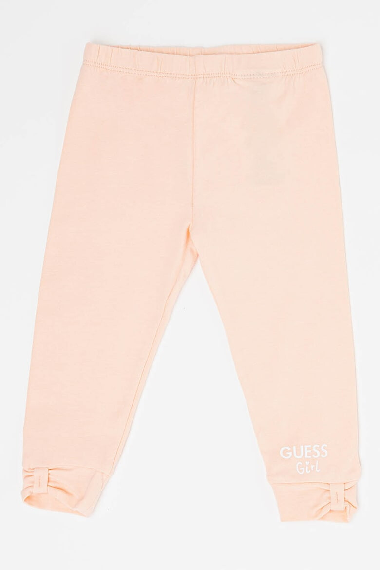 GUESS KIDS Set de top si pantaloni cu logo din paiete - Pled.ro