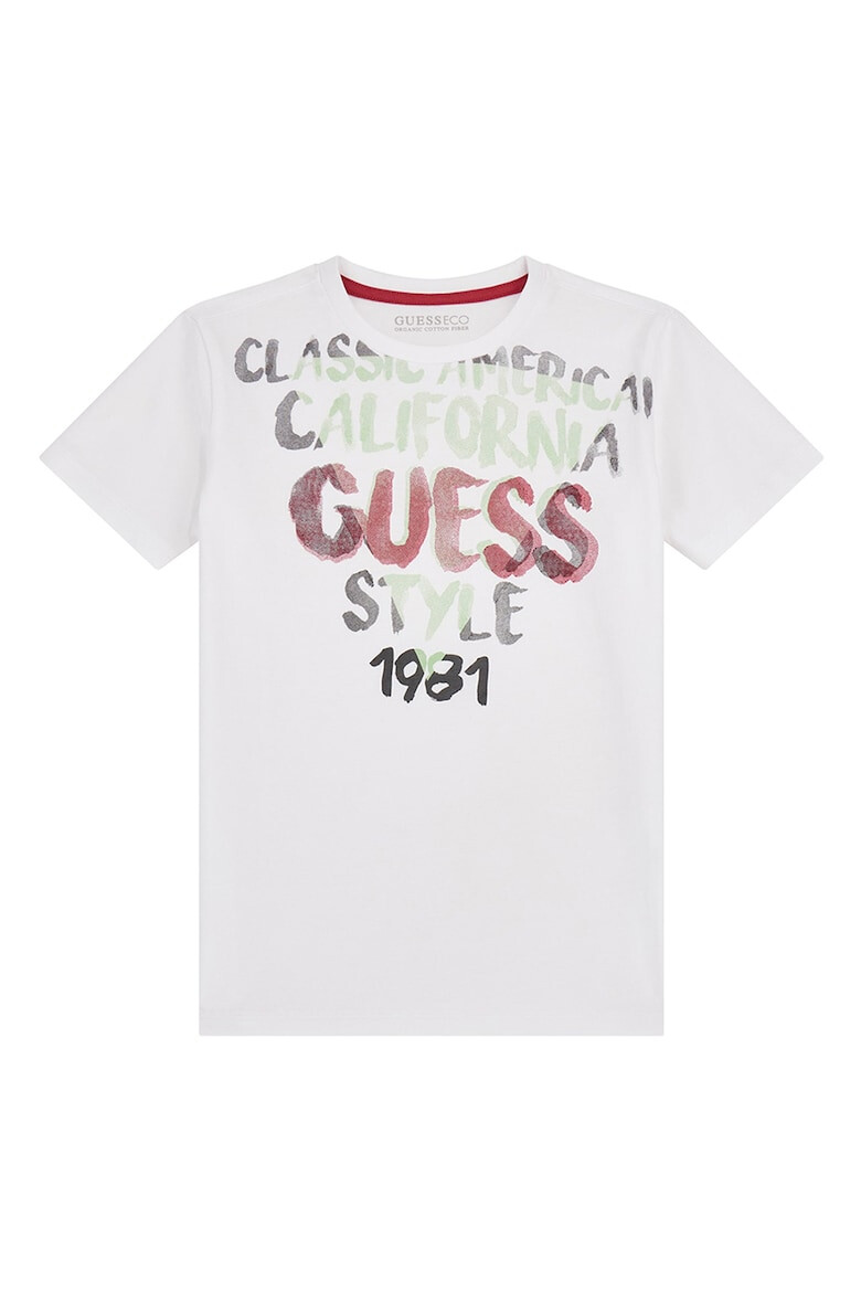 GUESS KIDS Tricou cu imprimeu logo - Pled.ro