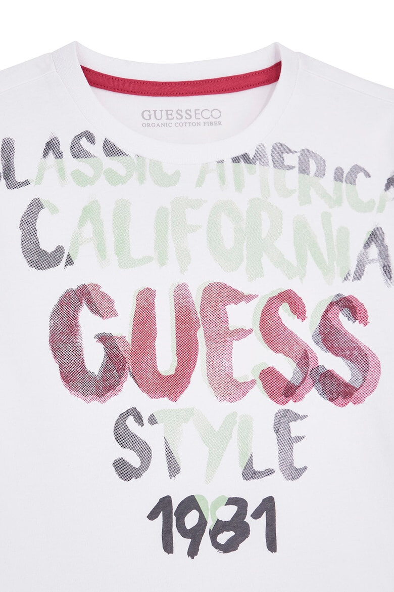 GUESS KIDS Tricou cu imprimeu logo - Pled.ro