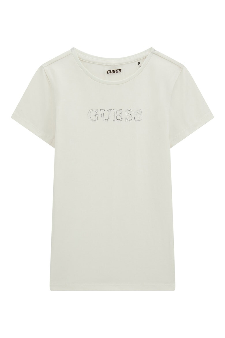 GUESS KIDS Tricou cu strasuri - Pled.ro