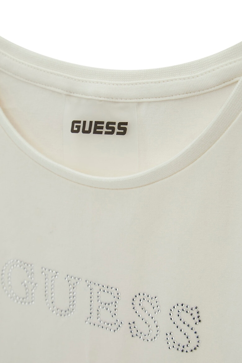 GUESS KIDS Tricou cu strasuri - Pled.ro